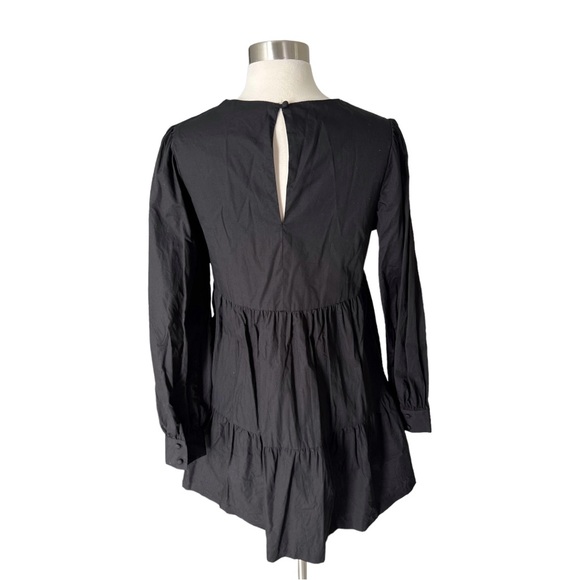 Paneros Oliva Black sling Sleeve Mini Dress S - Picture 4 of 7
